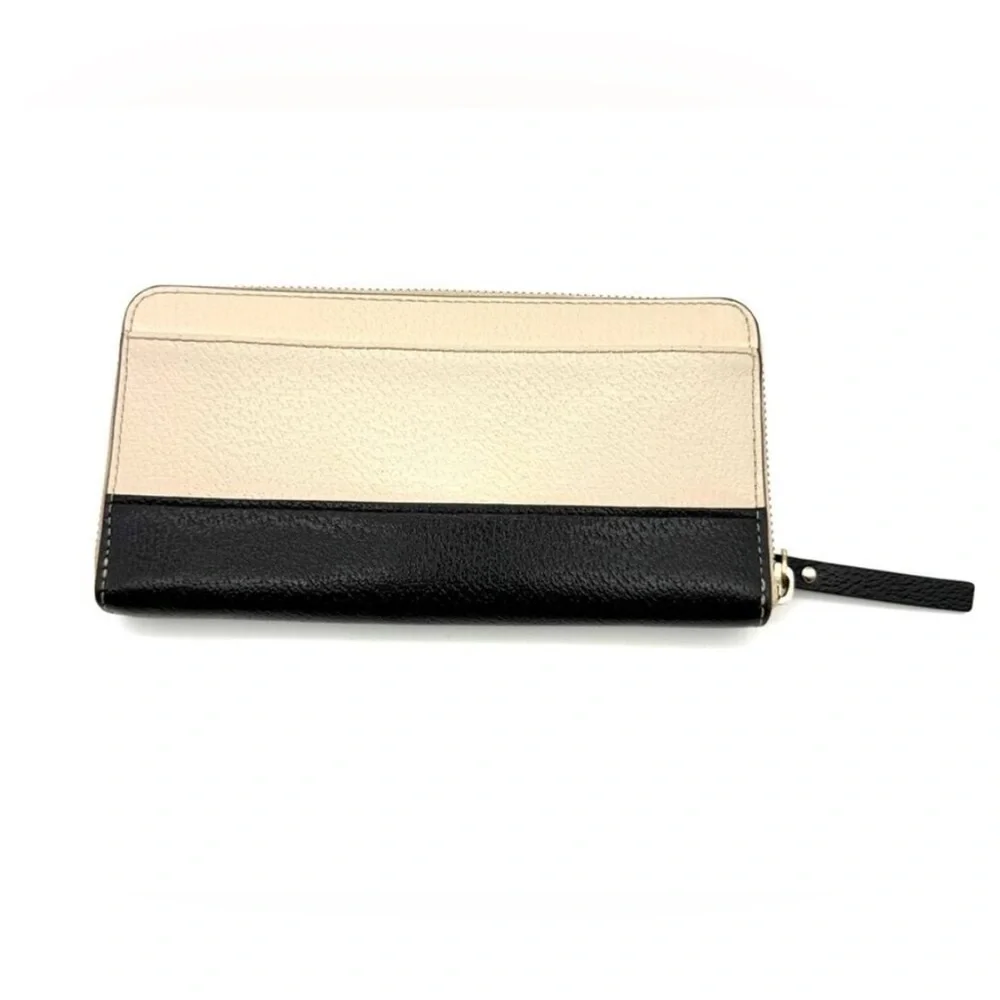 Kate Spade Stacy Bay Street Wallet zipper clutch bag leather EUC